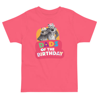 Masha and the Bear Friends Toddler Jersey Birthday #1 T-shirt Hot Pink