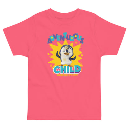 Masha and the Bear Friends Toddler Jersey Adventurous Child T-shirt Hot Pink