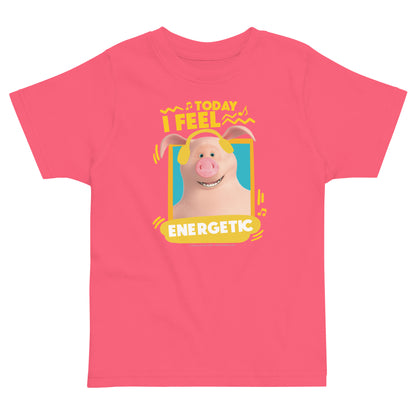 Masha and the Bear Friends Toddler Jersey Energetic T-shirt Hot Pink