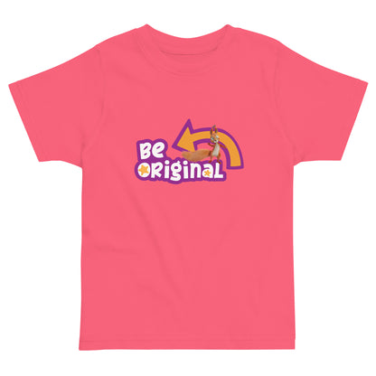 Masha and the Bear Friends Toddler Jersey Be Original T-shirt Hot Pink