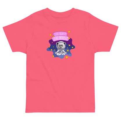 Masha and the Bear Friends Zero Worries Toddler jersey t-shirt Hot Pink T-SHIRT