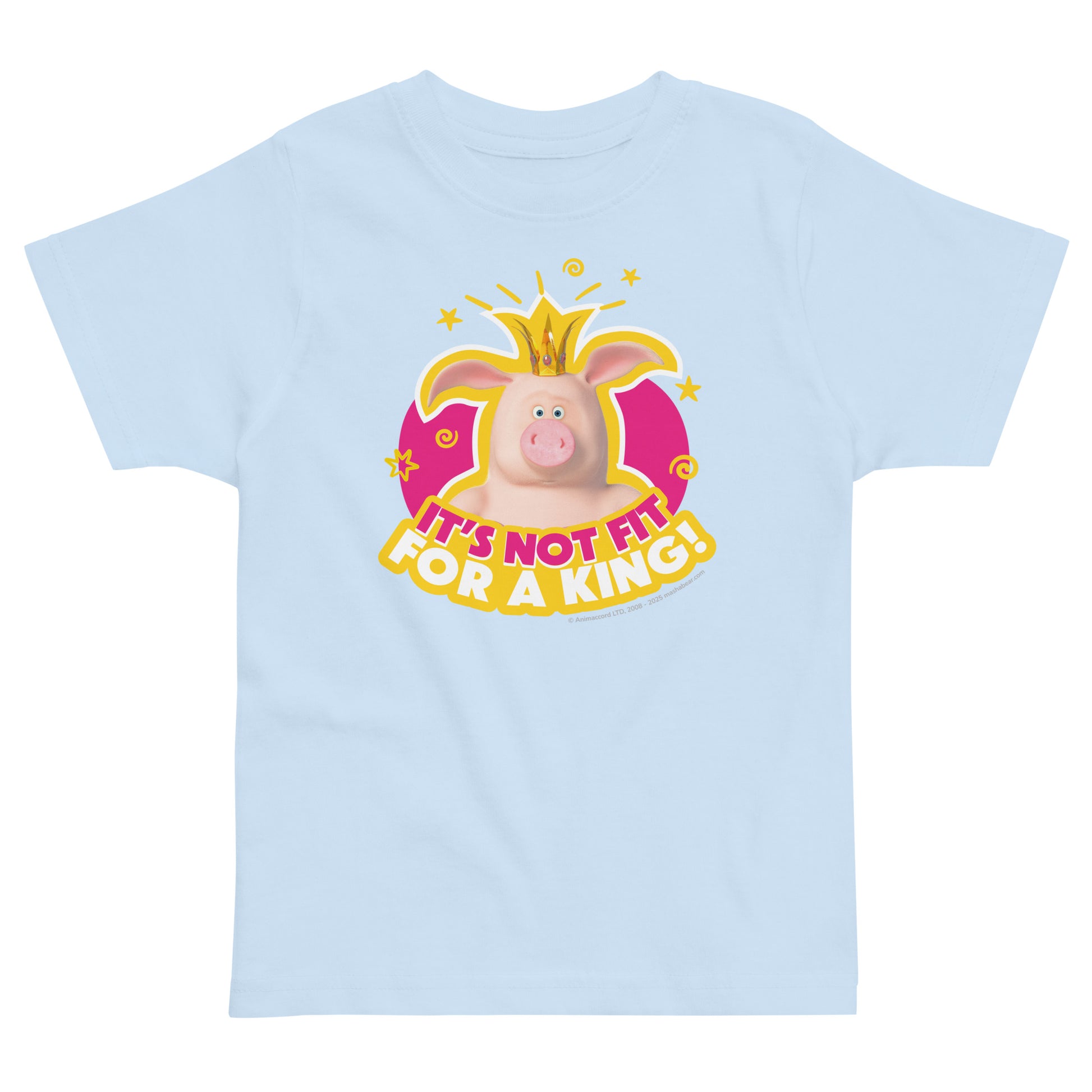 Masha and the Bear Friends Toddler Jersey The King T-shirt