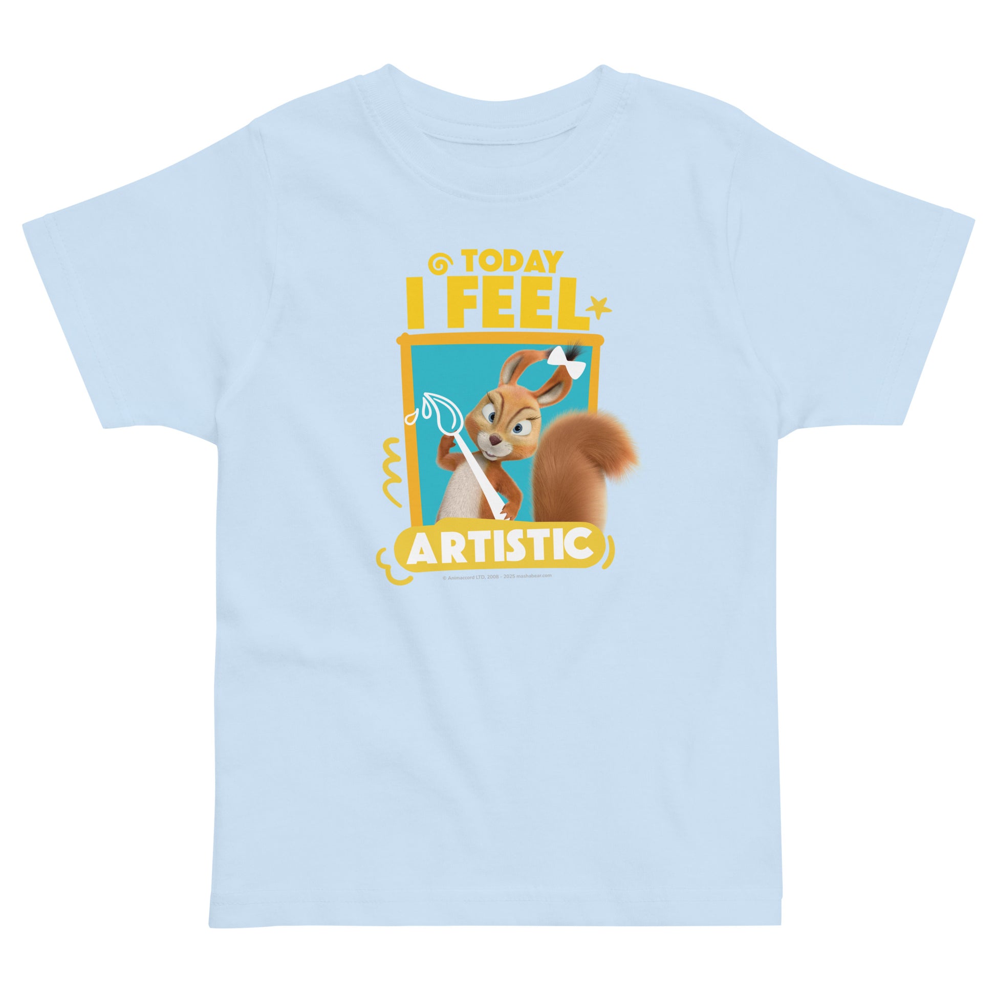 Masha and the Bear Friends Toddler Jersey Artistic T-shirt