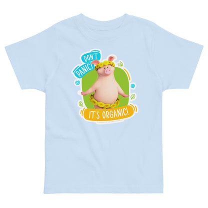 Masha and the Bear Friends Go Green! Toddler jersey t-shirt Light Blue T-SHIRT