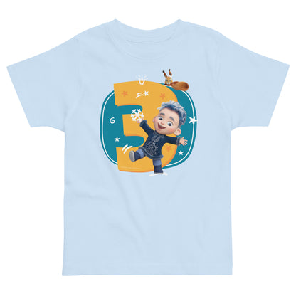Masha and the Bear Friends Toddler Jersey 3 Years T-shirt Light Blue