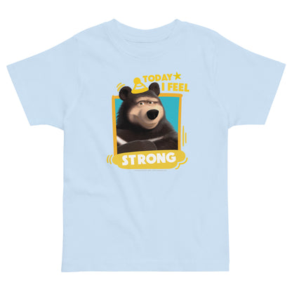 Masha and the Bear Friends Toddler Jersey Strong T-shirt Light Blue
