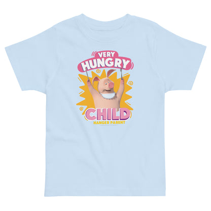 Masha and the Bear Friends Toddler Jersey Hungry Child T-shirt Light Blue