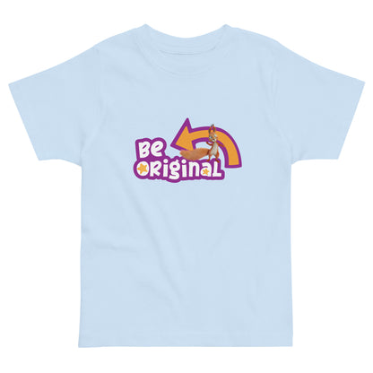 Masha and the Bear Friends Toddler Jersey Be Original T-shirt Light Blue