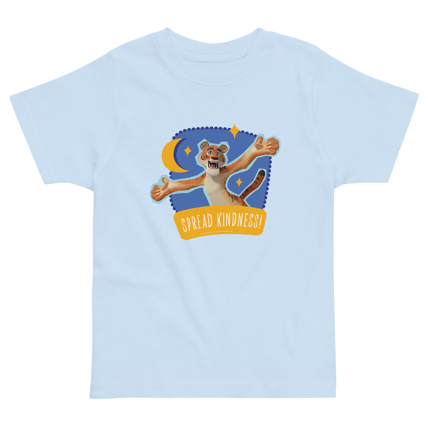 Masha and the Bear Friends Ramadan Toddler jersey t-shirt Light Blue T-SHIRT