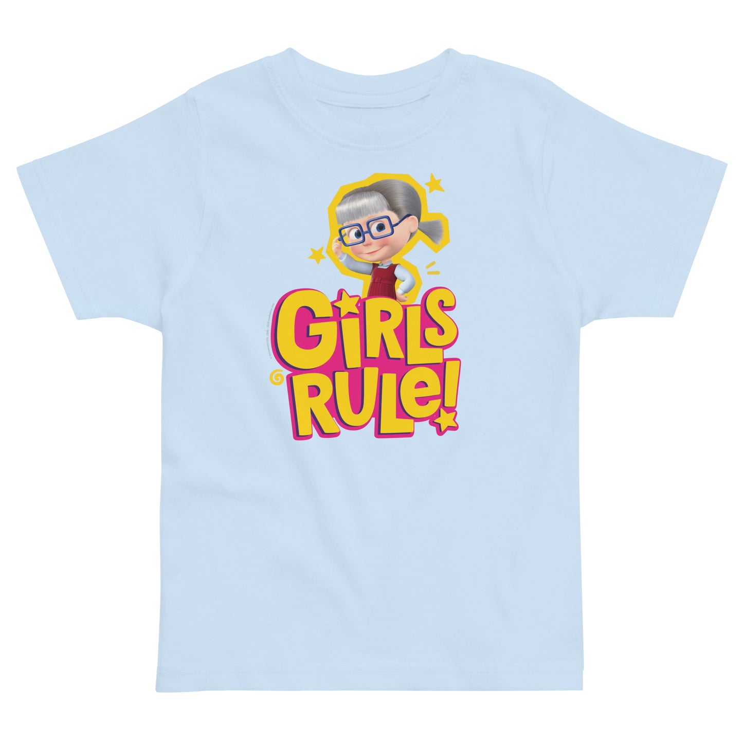 Masha and the Bear Friends For Her Toddler jersey t-shirt Light Blue T-SHIRT