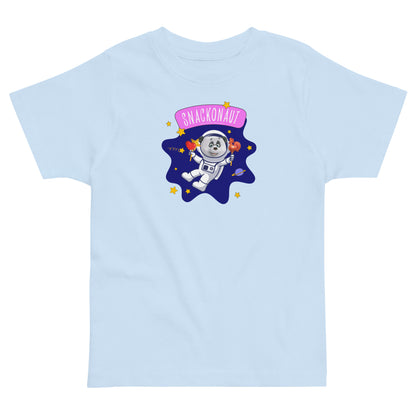 Masha and the Bear Friends Snackonaut Toddler jersey t-shirt Light Blue T-SHIRT