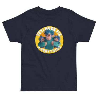 Masha and the Bear Friends Yeti HugsToddler Jersey T-shirt T-SHIRT