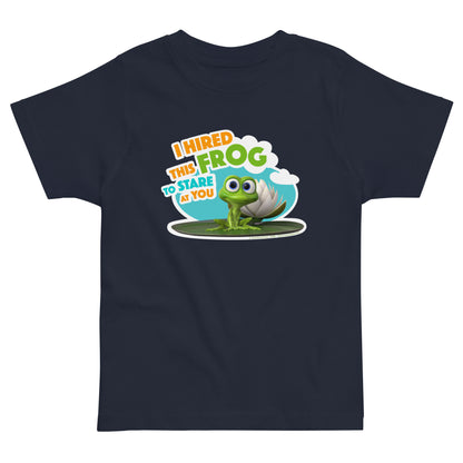 Masha and the Bear Friends: Swamp Squad Toddler jersey t-shirt Navy T-SHIRT