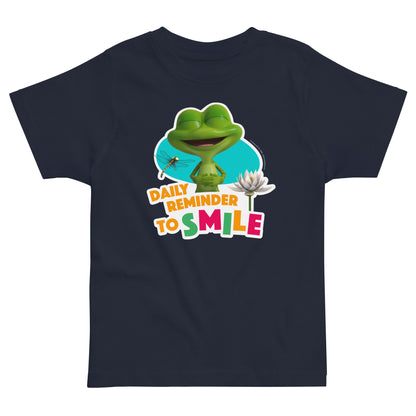 Masha and the Bear Friends: Swamp Squad Toddler jersey t-shirt Navy T-SHIRT