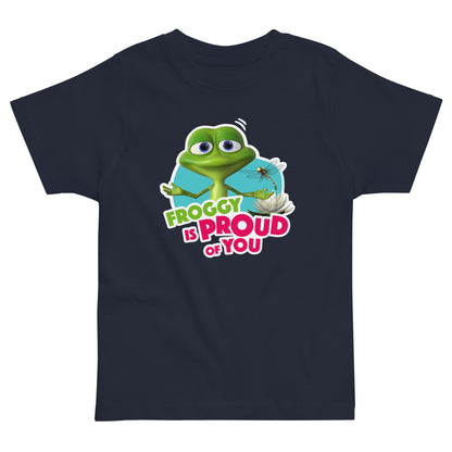 Masha and the Bear Friends: Swamp Squad Toddler jersey t-shirt Navy T-SHIRT