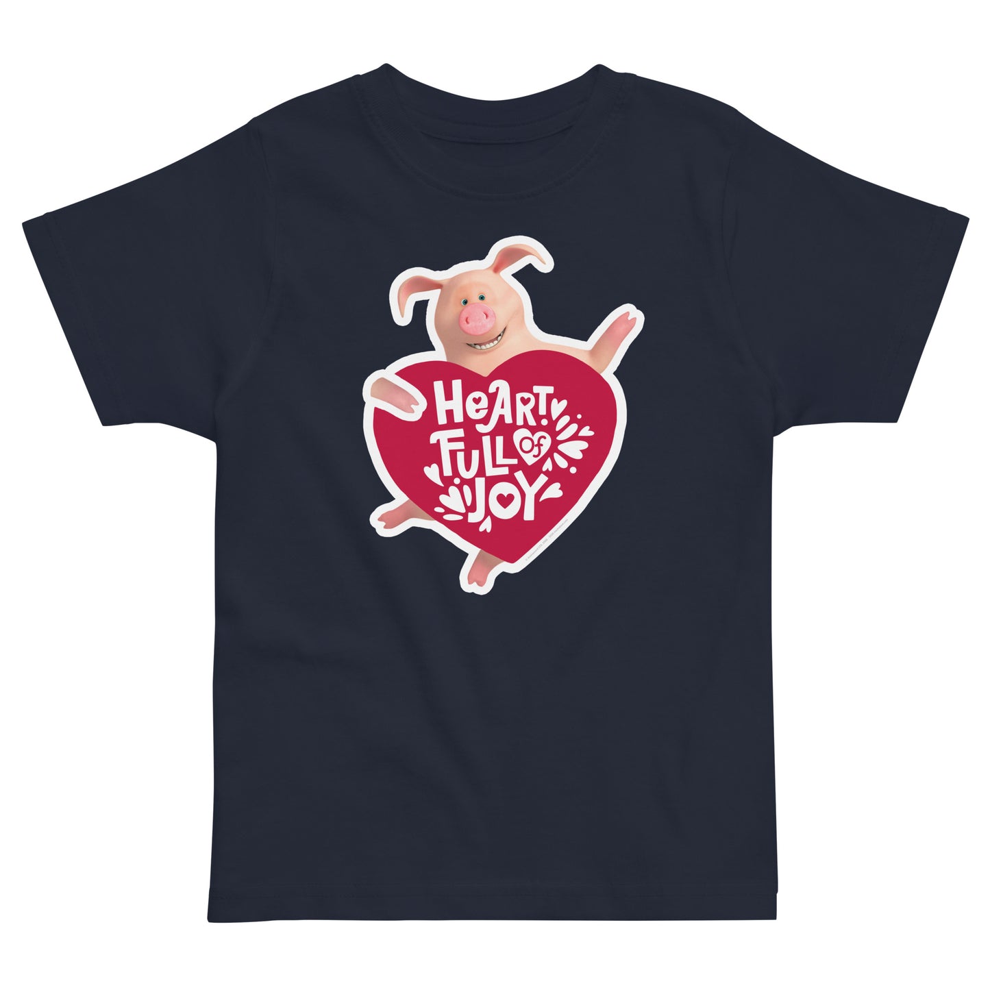 Masha and the Bear Friends Love Day Toddler jersey t-shirt Navy T-SHIRT