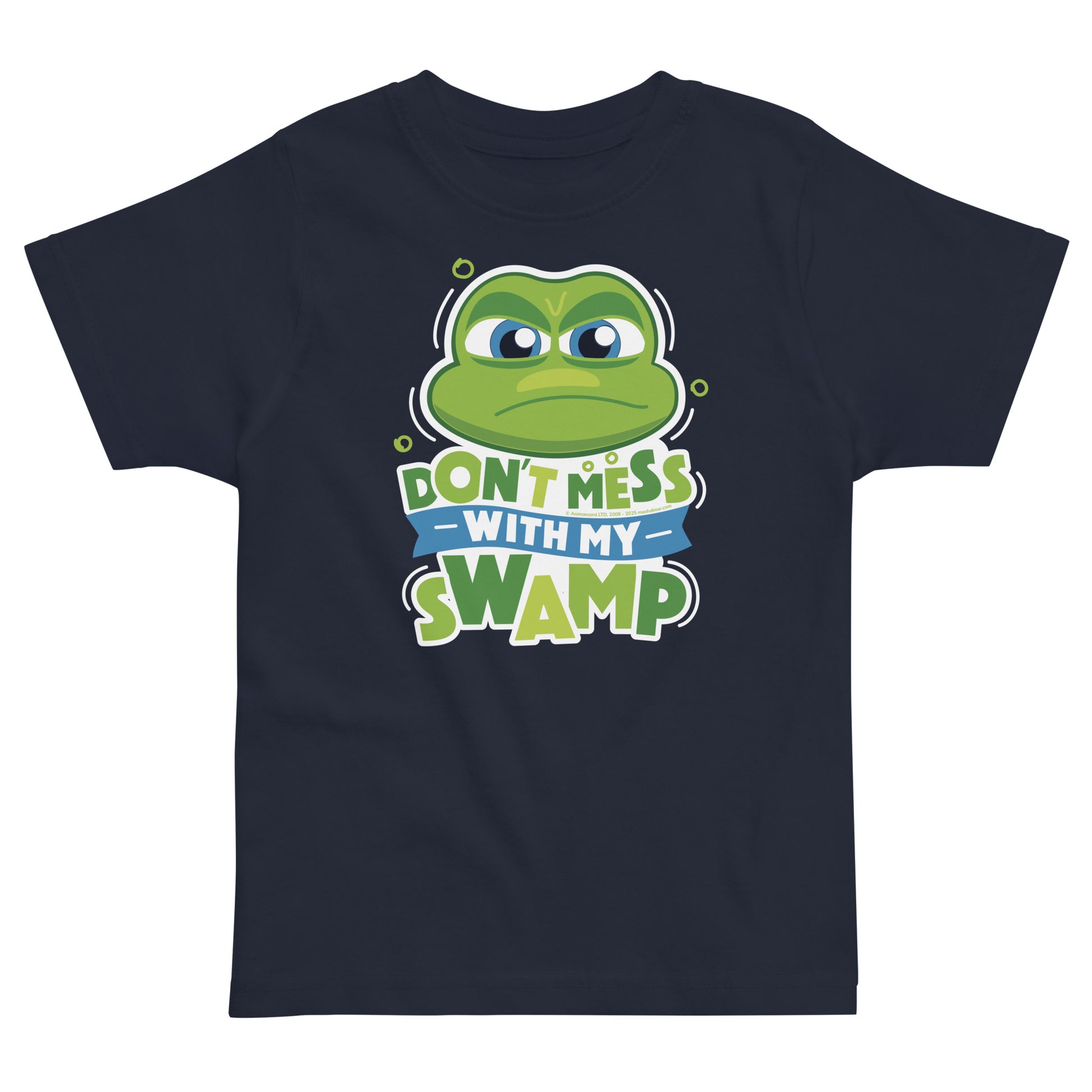 Masha and the Bear Friends: Emoji Toddler jersey t-shirt Navy T-SHIRT