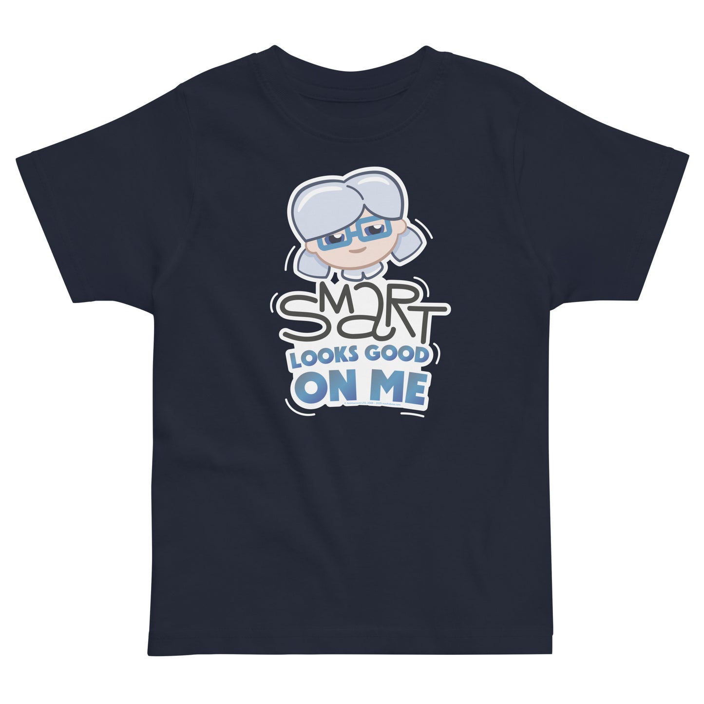 Masha and the Bear Friends: Emoji Toddler jersey t-shirt Navy T-SHIRT