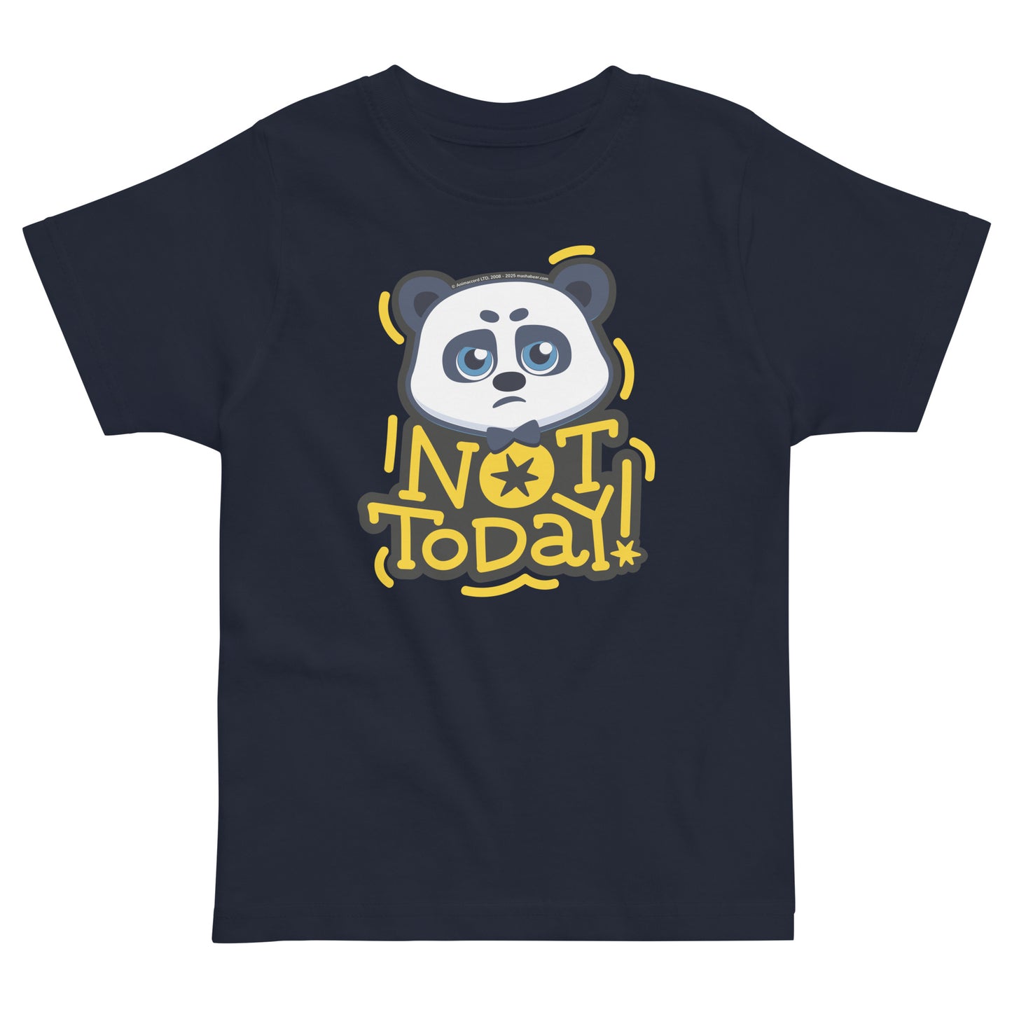 Masha and the Bear Friends: Emoji Toddler jersey t-shirt Navy T-SHIRT
