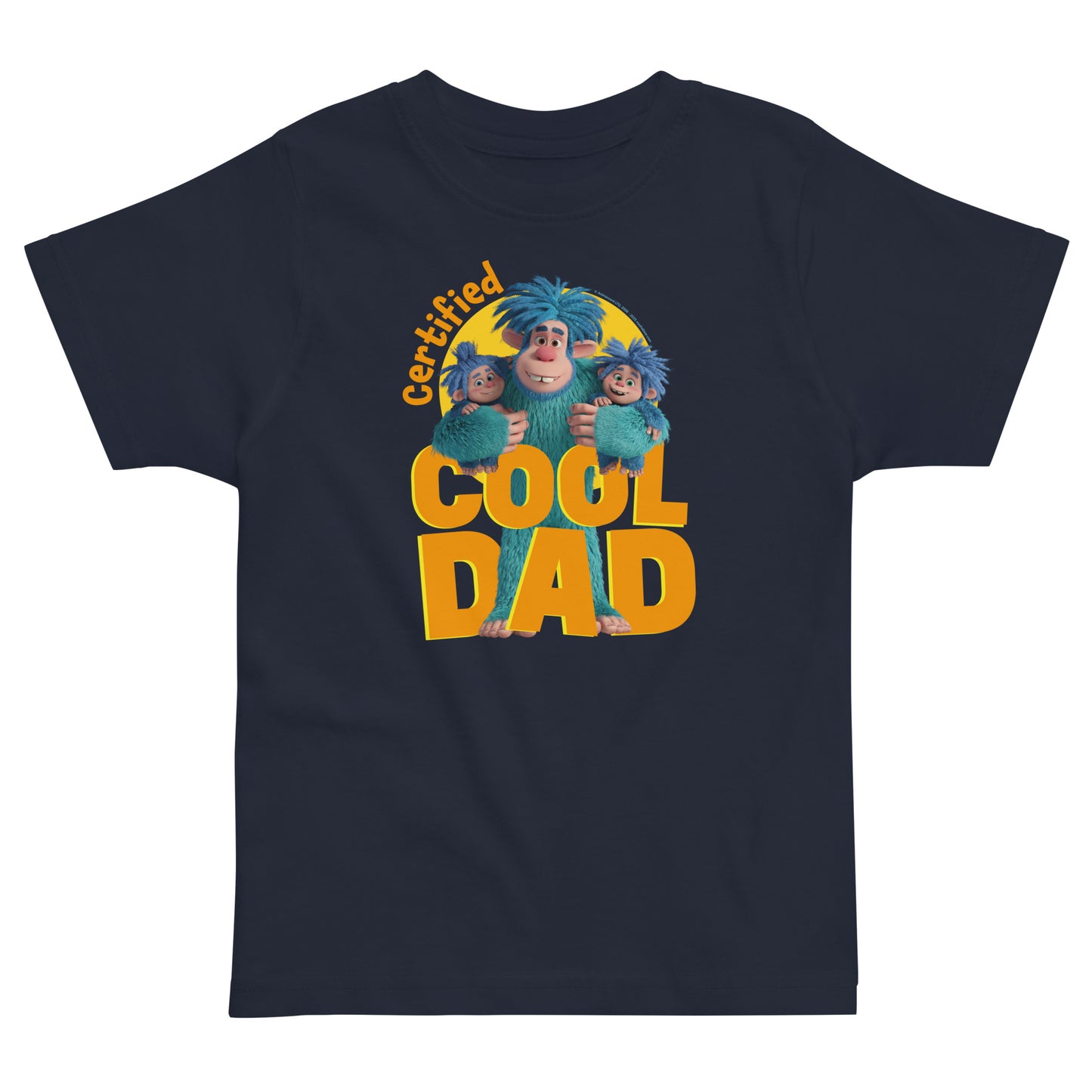 Masha and the Bear Friends Cool Dad Toddler Jersey T-shirt Navy T-SHIRT