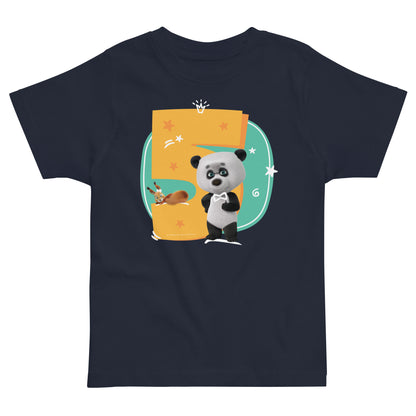 Masha and the Bear Friends Toddler Jersey 5 Years T-shirt Navy