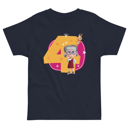 Masha and the Bear Friends Toddler Jersey 4 Years T-shirt Navy