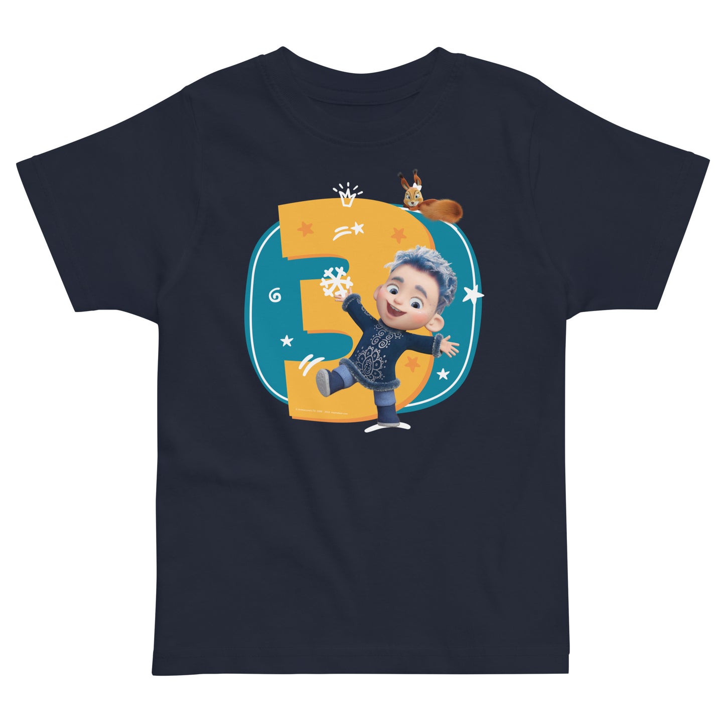 Masha and the Bear Friends Toddler Jersey 3 Years T-shirt Navy