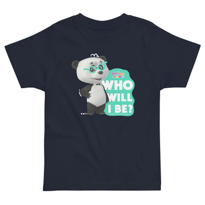 Masha and the Bear Friends Toddler Jersey Who Will I be T-shirt Navy