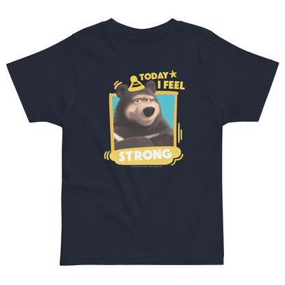 Masha and the Bear Friends Toddler Jersey Strong T-shirt Navy