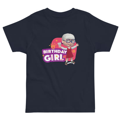 Masha and the Bear Friends Toddler Jersey Birthday #2 T-shirt Navy