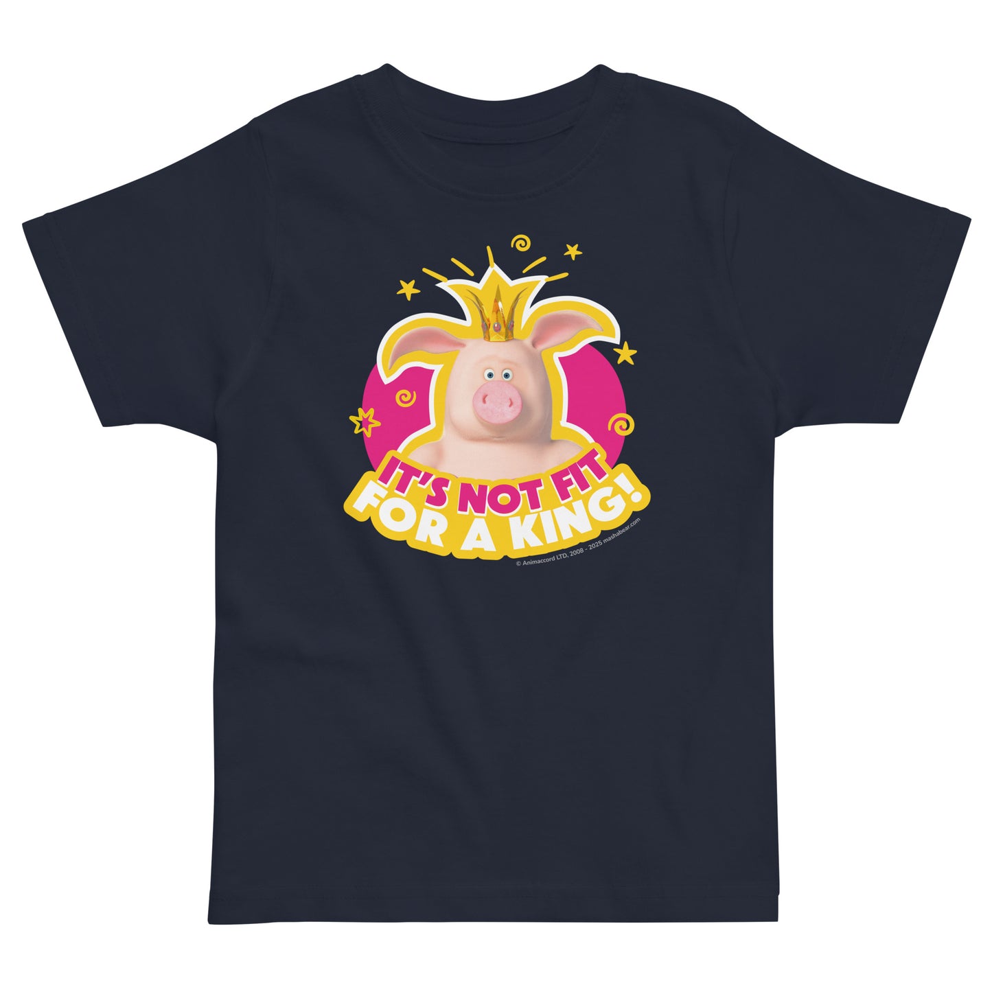 Masha and the Bear Friends Toddler Jersey The King T-shirt Navy