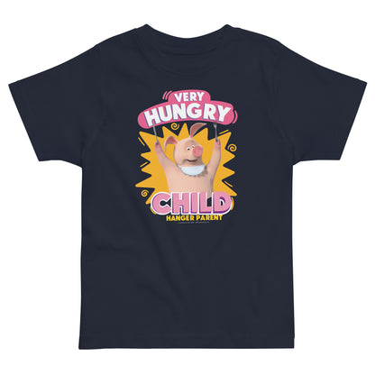 Masha and the Bear Friends Toddler Jersey Hungry Child T-shirt Navy