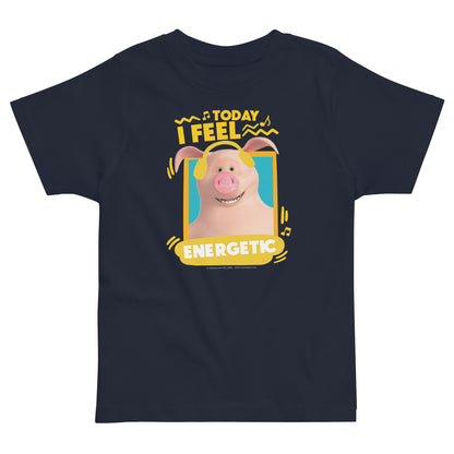 Masha and the Bear Friends Toddler Jersey Energetic T-shirt Navy