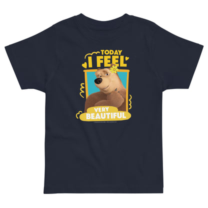 Masha and the Bear Friends Toddler Jersey Beautiful T-shirt Navy