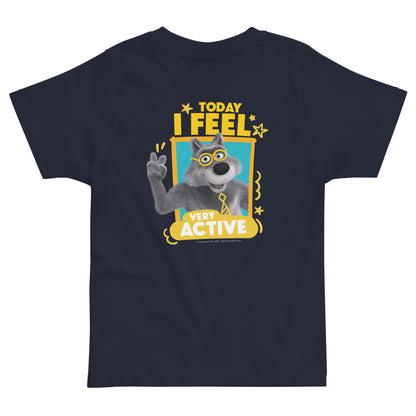 Masha and the Bear Friends Toddler Jersey Active T-shirt Navy