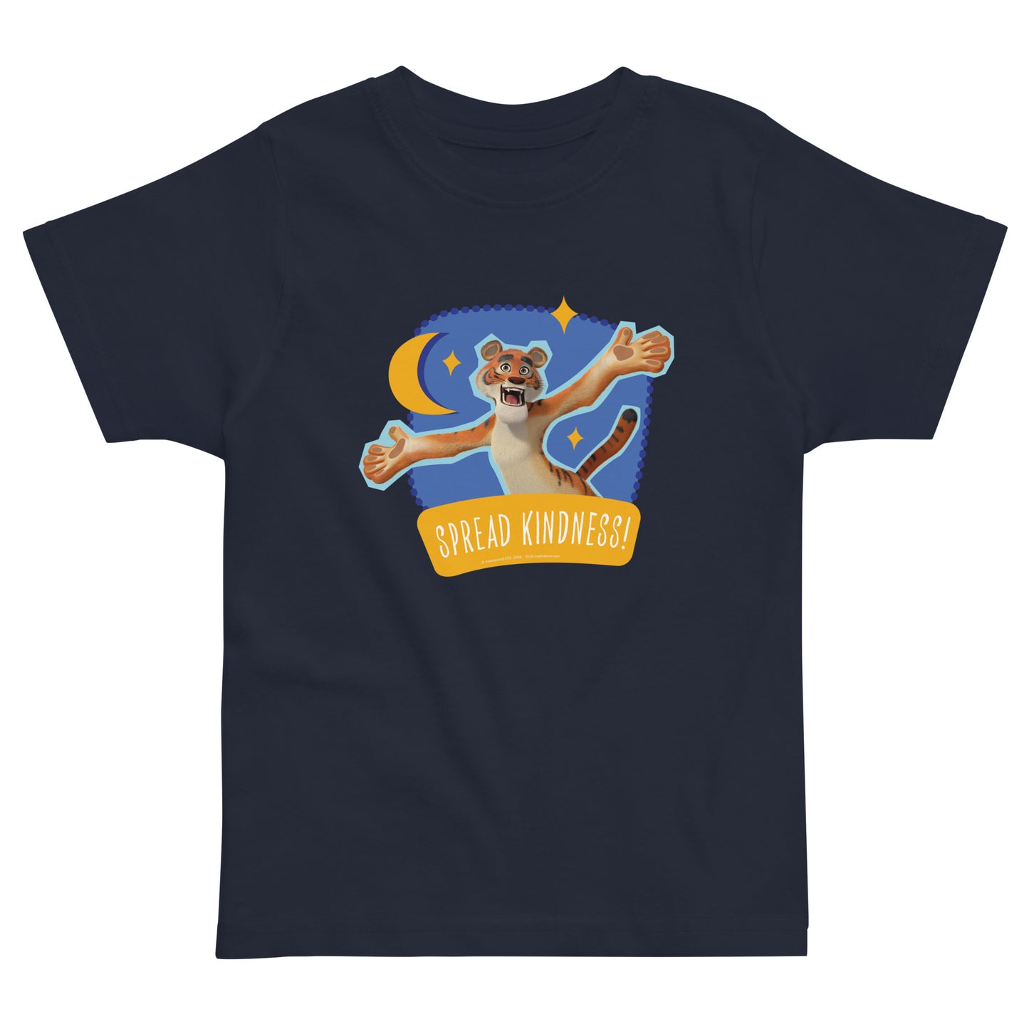 Masha and the Bear Friends Ramadan Toddler jersey t-shirt Navy T-SHIRT