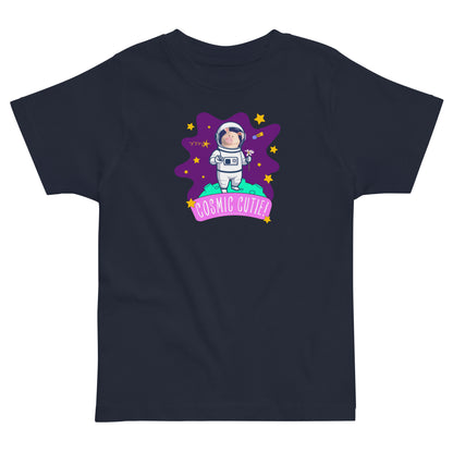 Masha and the Bear Friends Cosmic Cutie! Toddler jersey t-shirt Navy T-SHIRT