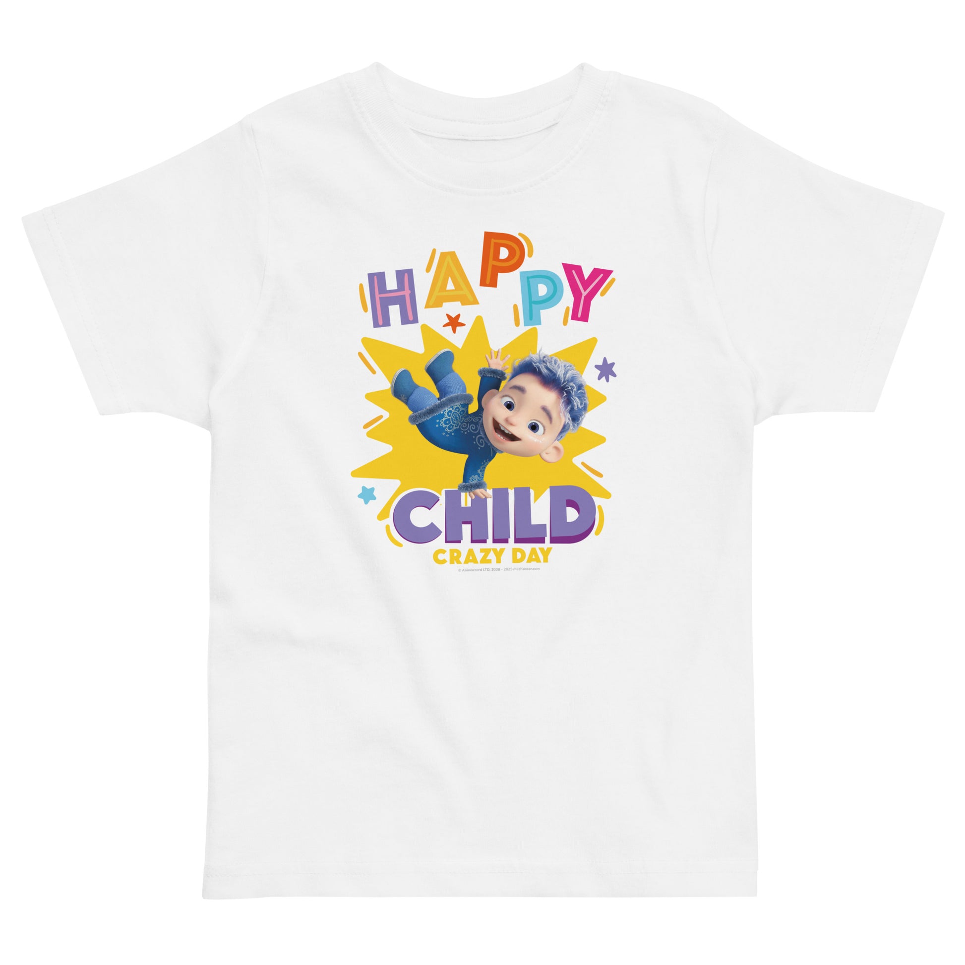 Masha and the Bear Friends Toddler Jersey Happy Child #2 T-shirt