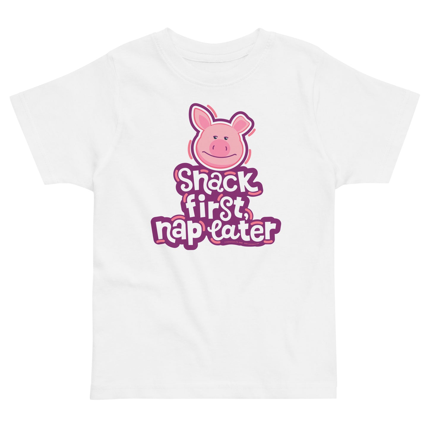 Masha and the Bear Friends: Emoji Toddler jersey t-shirt White T-SHIRT