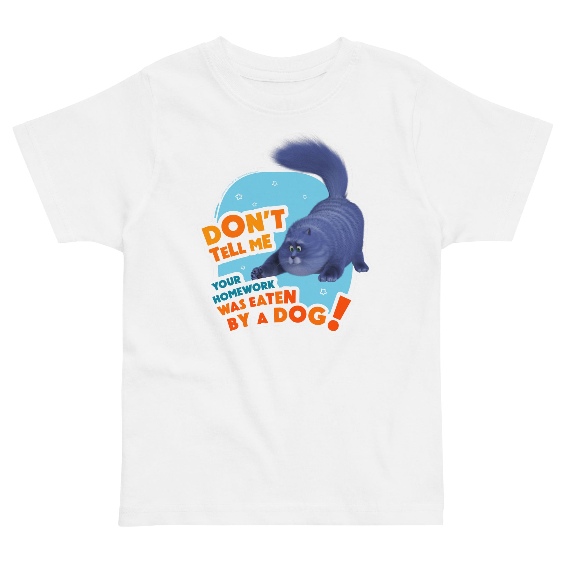 Masha and the Bear Friends: Cat Toddler jersey t-shirt White T-SHIRT