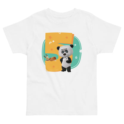 Masha and the Bear Friends Toddler Jersey 5 Years T-shirt White