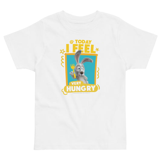 Masha and the Bear Friends Toddler Jersey Hungry T-shirt White