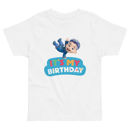 Masha and the Bear Friends Toddler Jersey Birthday #3 T-shirt White