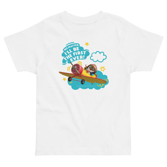 Masha and the Bear Friends Toddler Jersey Be The First T-shirt White