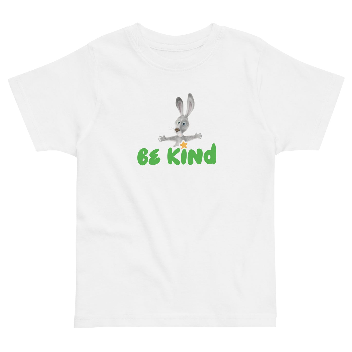 Masha and the Bear Friends Toddler Jersey Be Kind T-shirt White