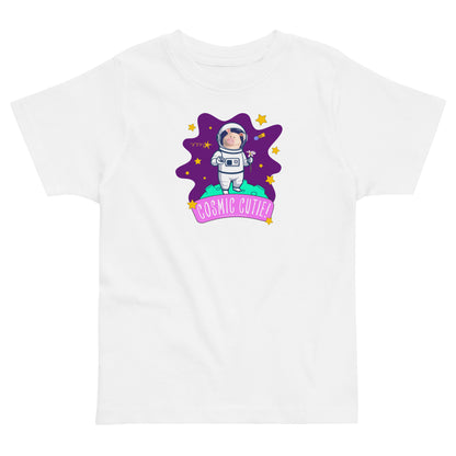 Masha and the Bear Friends Cosmic Cutie! Toddler jersey t-shirt White T-SHIRT