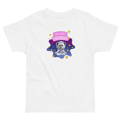 Masha and the Bear Friends Zero Worries Toddler jersey t-shirt White T-SHIRT