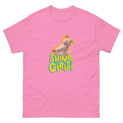 Masha and the Bear Friends Shine Girls! Unisex classic tee Azalea T-SHIRT