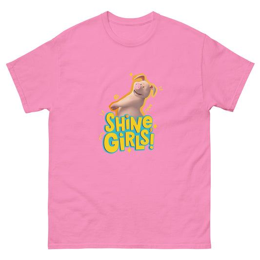 Masha and the Bear Friends Shine Girls! Unisex classic tee Azalea T-SHIRT