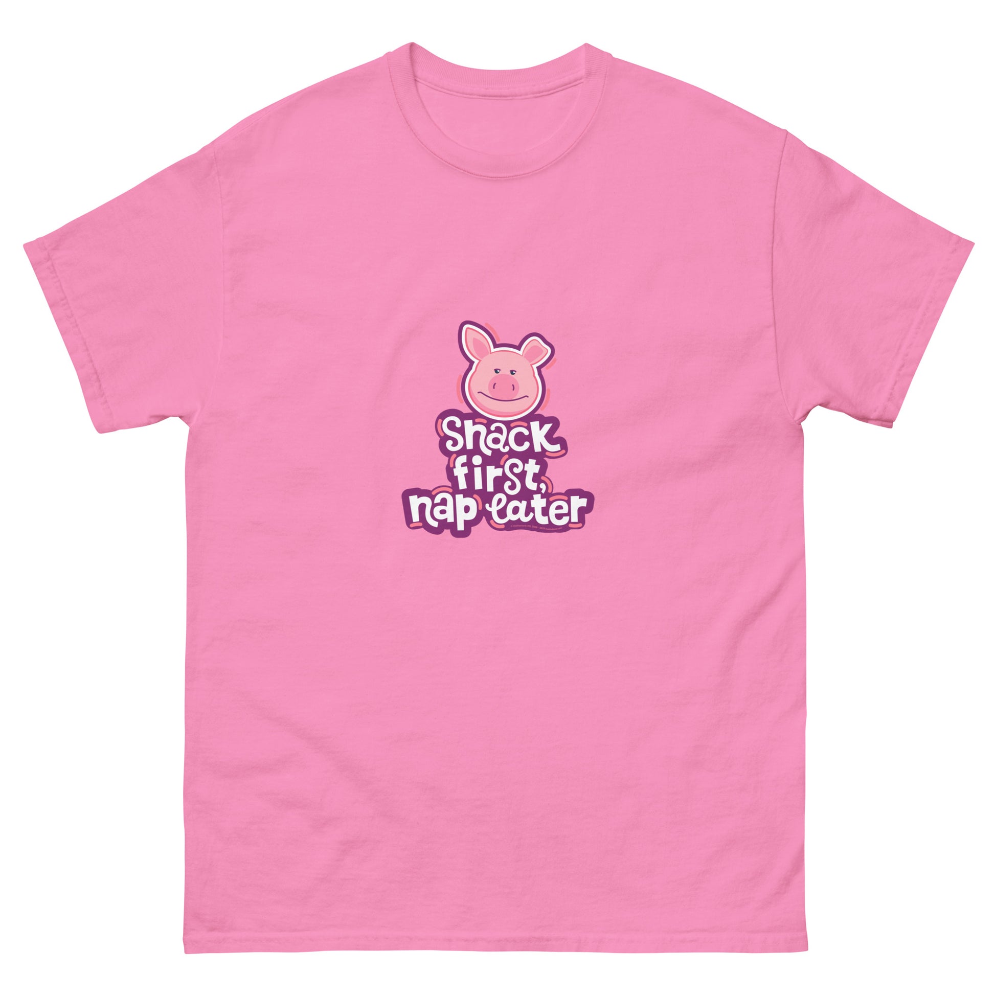 Masha and the Bear Friends Snack First Unisex classic tee Azalea T-SHIRT